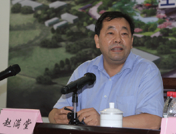 甘肃省委常委、宣传部部长连辑在本公司董事、佰利乐集团董事长赵满堂陪同下到佰利乐集团北京盛世南宫调研指导工作